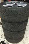 Alu kolo PORSCHE 10x22" ET55, 5x130x71.5 a Yokohama V802 Advan S.T. 295/35 R22 108Y 40%