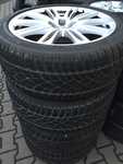 Alu kolo originál AUDI 9x20" ET37, 5x112x66.5 a Dunlop SP Winter Sport 3D 265/40 R20 104V XL AO 98%