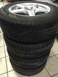 Alu kolo MSW 8x17“ ET35, 5x112x66.5 a Nokian WR G2 SUV 235/65 R17 108V 50%