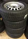 Plechový disk KFZ 9002 6.5Jx17 5x112x66.5 ET50 a Goodyear Cargo Vector 2 225/55 R17 104H + čidla tlaku TPMS Merdeces V