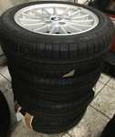 Alu kolo originál BMW 6x16" ET37, 5x120x72.5 a Continental ContiWinterContact TS810 Sport 185/60 R16 86H RUNFLAT 99%