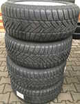 Alu kolo originál BMW X5 8.5x18" ET46, 5x120x74 a Dunlop Grandtrek WINTER SPORT M3 255/55 R18 109H RUNFLAT 75%