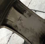 Alu kolo BORBET 8x17" ET40, 5x110x65 a Infinity INF 049 225/45 R17 94V 60%