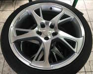 Alu kolo originál ABT 8.5x19" ET35 5x112x57 a Continental ContiSportContact 3 245/35 ZR19 93Y 98%