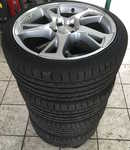 Alu kolo originál ABT 8.5x19" ET35 5x112x57 a Continental ContiSportContact 3 245/35 ZR19 93Y 98%