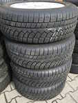 Alu kolo originál AUDI 7.5x18“ ET53, 5x130x71.5 a Continental Conti4x4WinterContact 235/60 R18 107H 40%