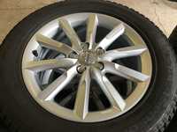 Alu kolo originál AUDI 7x17" ET43, 5x112x57a Goodyear Vector 4Seasons 235/55 R17 99V AO 95%