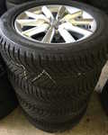 Alu kolo originál AUDI 7x17" ET43, 5x112x57a Goodyear Vector 4Seasons 235/55 R17 99V AO 95%