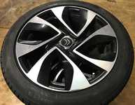 Alu kolo originál CITROEN 8x18" ET27, 4x108x65 a Continental ContiWinterContact TS830 P 235/45 R18 98V 90%