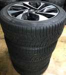 Alu kolo originál CITROEN 8x18" ET27, 4x108x65 a Continental ContiWinterContact TS830 P 235/45 R18 98V 90%