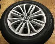 Alu kolo originál CITROEN 7x16" 4x108x65 ET29 a Michelin Alpin A4 205/60 R16 92H 95%