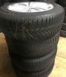 Alu kolo originál CITROEN 7x16" 4x108x65 ET29 a Michelin Alpin A4 205/60 R16 92H 95%