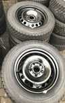 Plechový disk KFZ 7755 6Jx15 5x112x57 ET43 a Bridgestone Blizzak LM-32 195/65 R15 91H