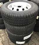 Plechový disk KFZ 8875 6Jx15 5x118x71,1 ET68 a Continental Vanco Winter 2 215/70 R15 109/107R