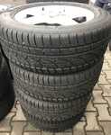 Alu kolo originál VW 7x17" ET55, 5x120x65 a Hankook W310 Winter i*cept Evo 235/55 R17 103V XL FR 95%