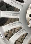 Alu kolo originál VW 8x18" ET50, 5x120x65 a Michelin Pilot Alpin PA4 255/45 R18 103V XL 95%, Michelin Pilot Alpin PA3 255/45 R18 103V XL 95%
