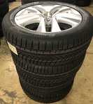 Alu kolo originál VW 7x18" ET43, 5x112x57 a Continental WinterContact TS 850 P SUV 235/50 R18 97H FR