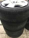 Plechový disk OPEL 7x17" ET44, 5x115x70.3 a Nokian WR A3 225/50 R17 98V FR XL 50% + Poklice