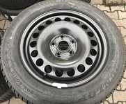 Plechový disk KFZ 7025 6,5Jx16 5x112x57 ET48 a Dunlop SP Winter Sport 5D 205/60 R16 96H XL