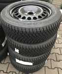 Plechový disk KFZ 7025 6,5Jx16 5x112x57 ET48 a Dunlop SP Winter Sport 5D 205/60 R16 96H XL