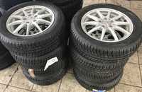 Alu kolo originál MERCEDES 6x16" ET46 5x112x66.5 a Michelin Primacy Alpin PA3 205/55 R16 91H