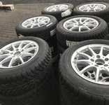 Alu kolo originál MERCEDES 7.5x16" ET45.5 5x112x66.5 a Bridgestone Blizzak LM-32 225/55 R16 99H XL MO