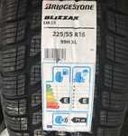 Alu kolo originál MERCEDES 7.5x16" ET45.5 5x112x66.5 a Bridgestone Blizzak LM-32 225/55 R16 99H XL MO