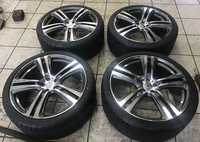 Alu kolo originál CARLSSON 5x112x66.5, 10x22" ET65 a Dunlop SP Sport Maxx 295/30 R22 103Y