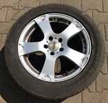 Alu kolo MAGMA 7.5x17" 5x112x66.5 ET35 a Dunlop SP Sport 01 225/55 R17 97Y 90%