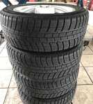 Alu kolo VOTEX 6.5x16" ET42, 5x100x57 a Michelin Alpin 205/55 R16 91H 60%