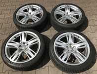 Alu kolo originál AUDI 8x19" ET26 5x112x66.5 a Dunlop SP Winter Sport 3D 235/40 R19 96V RO1 40%