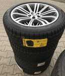 Alu kolo originál PEUGEOT 8x18“ ET27, 5x108x65 a Pirelli Winter 240 SottoZero II 235/45 R18 98V XL