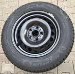 Plechový disk KFZ 7755 6Jx15 5x112x57 ET43 a Michelin Alpin A4 195/65 R15 91T