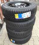 Plechový disk KFZ 7755 6Jx15 5x112x57 ET43 a Michelin Alpin A4 195/65 R15 91T