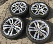 Alu kolo originál VW 7.5x18“ ET51, 5x112x57 a Dunlop SP Sport Maxx GT 225/40 R18 92Y 70%