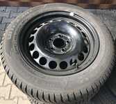 Plechový disk KFZ 9537 7Jx16 5x112x66,5 ET39 a Goodyear UltraGrip 7+ 205/60 R16 96H XL