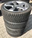 Alu kolo originál AUDI ROTOR 8,5x20" ET45, 5x112x66.5 a Dunlop SP Winter Sport 3D 255/35 R20 97W XL AO 98%