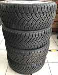 Alu kolo originál AUDI 7x17" ET42 5x112x57 a Dunlop SP Winter Sport M3 225/50 R17 98H XL 60%