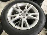 Alu kolo originál AUDI 6.5x17" ET33 5x112x57 a Dunlop SP Winter Sport 3D 215/60 R17 96H AO 80%