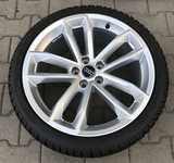 Alu kolo originál AUDI 8.5x19" ET32, 5x112x66.5 a Dunlop SP Winter Sport 3D 255/35 R19 96V XL RO1 98%