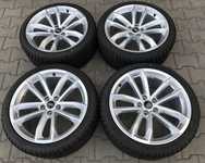 Alu kolo originál AUDI 8.5x19" ET32, 5x112x66.5 a Dunlop SP Winter Sport 3D 255/35 R19 96V XL RO1 98%