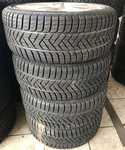 Alu kolo originál AUDI 8x19" ET49, 5x112x57 a Pirelli Winter SottoZero III 235/35 R19 91V RO1 98%