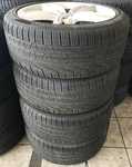 Alu kolo originál AUDI 8.5x20" ET43, 5x112x66.5 a Pirelli Winter 240 SottoZero II 255/40 R20 101V XL FR AO 60%