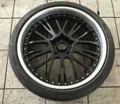 Alu kolo O.Z 11x22" ET48, 5x130x78 a Dunlop SP Sport MAXX 305/30 R22 105Y 10%