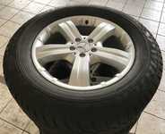 Alu kolo originál MERCEDES 8x18" ET53, 5x112x66.5 a Dunlop SP Winter Sport M3 265/60 R18 110H MO 70%