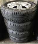 Plechový disk KFZ 5210 5Jx14 5x100x57 ET35 a Dunlop SP Sport 01 175/70 R14 84T + Poklice VW