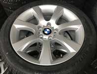 Alu kolo originál BMW 8x18" ET30, 5x120x72.5 a Dunlop SP Winter Sport 3D 245/45 R18 100V XL * RFT 80% 