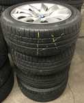 Alu kolo originál BMW 8x18" ET30, 5x120x72.5 a Pirelli Winter 240 SottoZero II 245/45 R18 100V XL * RFT 90%