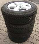 Alu kolo originál VW 6.5x16" ET51, 5x120x65 a Pirelli Chrono Winter 215/65 R16 C 109R 90%