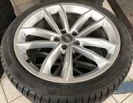 Alu kolo originál AUDI 8.5x19" ET32, 5x112x66.5 a Continental WinterContact TS830 P 255/35 R19 96V XL AO 98%